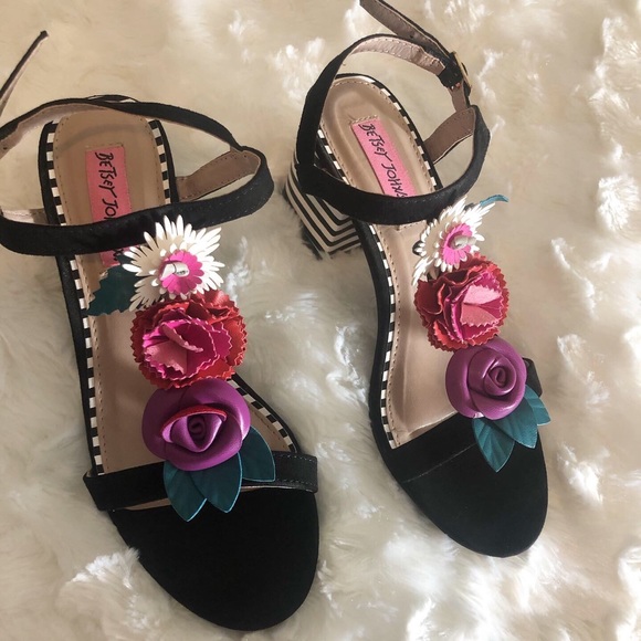 Betsey Johnson Shoes - Betsey Johnson sandal heels